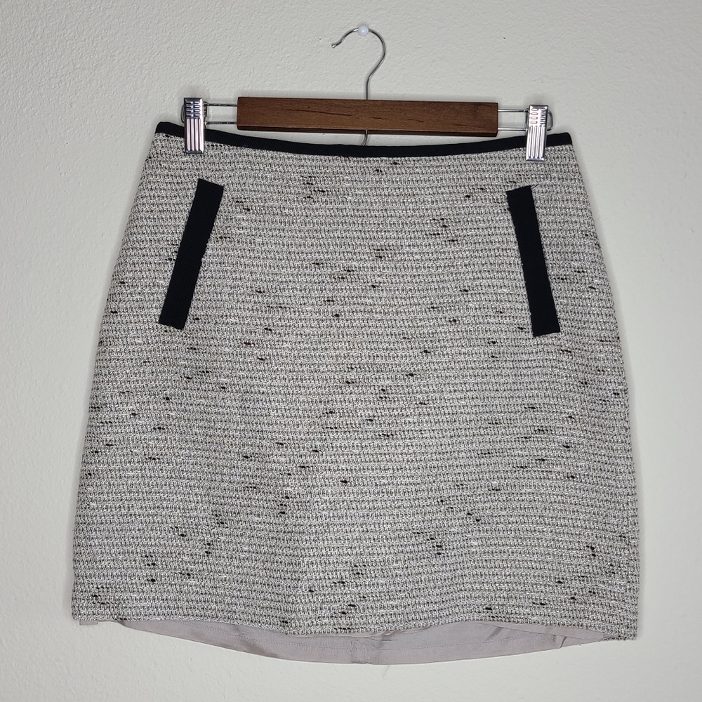 Banana Republic Cream Tweed Skirt - Picture 5 of 5